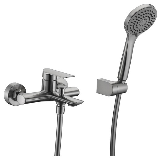 Robinet bain/douche Ural nickel brossé Imex