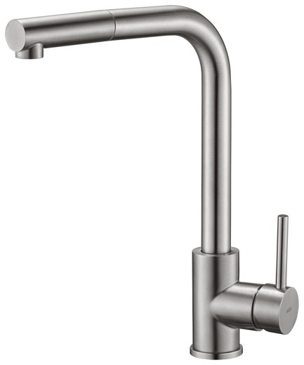 Chrome Moscow kitchen tap Ref GCE006 / AC Imex