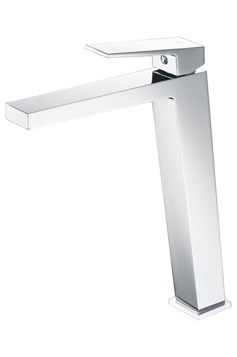 Imex chrome Art high washbasin tap