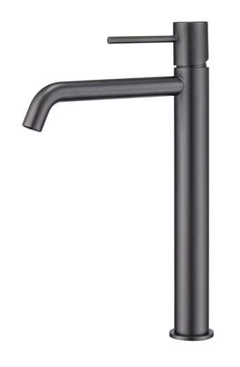 Tall single-lever basin faucet black gun metal BDM039-3BGM Imex