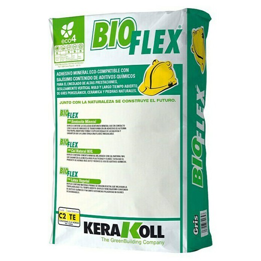 Ciment colle Kerakoll Bioflex blanc 25kg