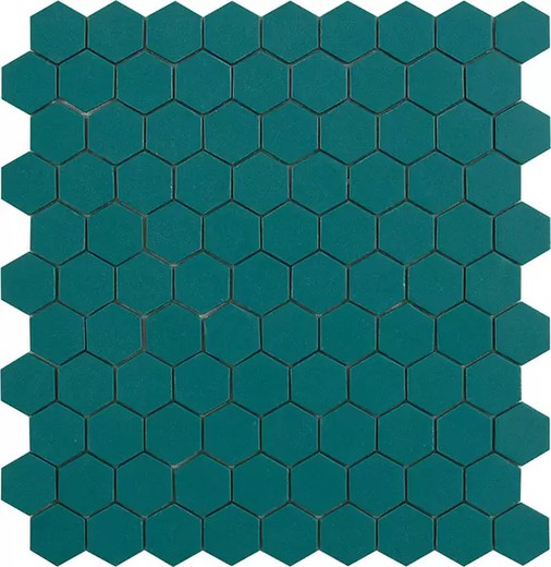 Caja malla cristal Candy Opal Green Hexagonal 32,4x31,7 cm Vidrepur