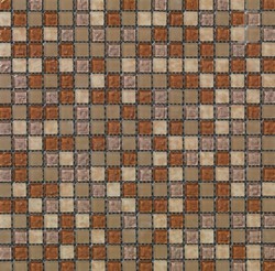 Crystal Mosaic Mesh 30,1X30,1Cm Honey Spa