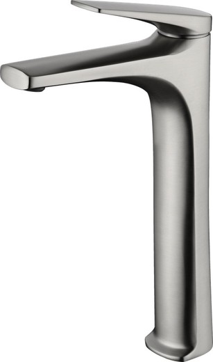 Monomando lavabo alto Delos acero inox. S.316 BDD055-3AC Imex