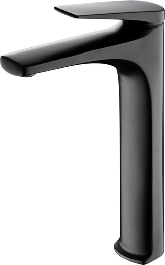 Monomando lavabo alto Delos Negro mate BDD055-3NG Imex