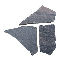 Placa de quartzito oriental cinza irregular de paletes