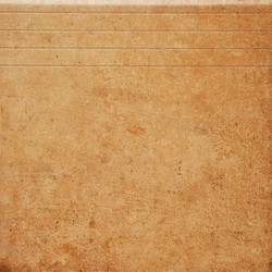 Peldaño cerámico Castilla Teja 31,6x31,6 cm Benesol