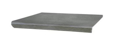 Fiorentino Cazorla gradino grigio antiscivolo 33,3x33,3 cm Azuliber