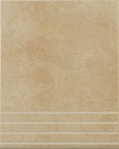 Peldaño cerámico Siena Beige 31,6x31,6 cm Benesol