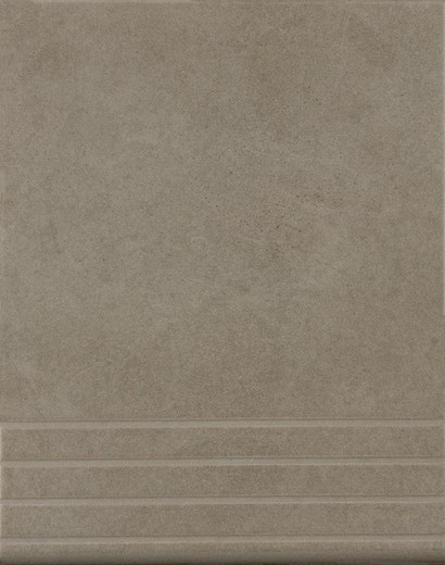 Peldaño cerámico Siena marrón 31,6x31,6 cm Benesol