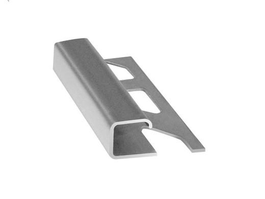 Profilo in alluminio lucido 10x12x2600 odem