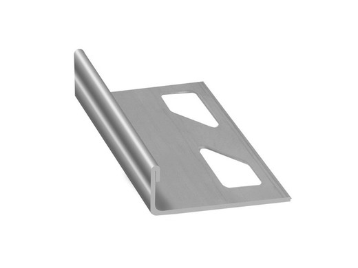 Helder aluminium profiel 12x2600 odem