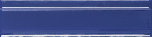 Niebieska płaska listwa 5x20 Ribesalbes