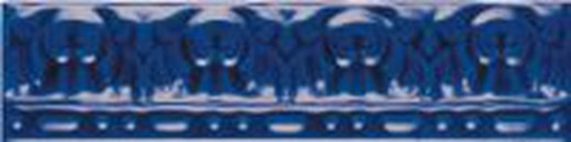 Valencia blauw reliëfvormstuk 5x20 ribesalbes