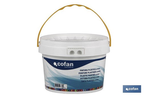 Exterior Plastic Paint 10 Kg "White"