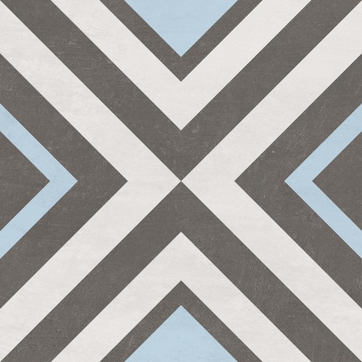 Πλακάκι πορσελάνη Maori Μαύρο 22,3x22,3 1,00m2 / κουτί 20 τεμάχια Tau Cerámica