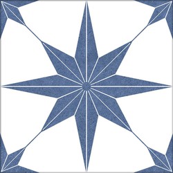 Porcelanico 25x25 Stella Azul 1,00m2 16pzas Codicer