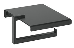 Portarrollos adhesivo con tapa Plexo negro_01 Pyp