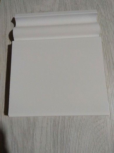 Σοβατεπί Αγγλικό λευκό SPC 220x15x1,5 cm