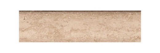 Fußleiste aus beigem Marmor-Travertin-Porzellan, 40 cm Gres Aragón