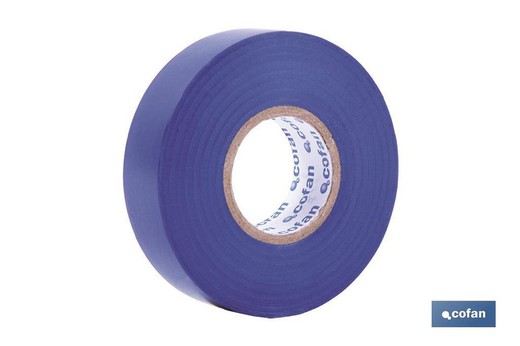 Roll Of Blue Insulating Tape 20Mts.