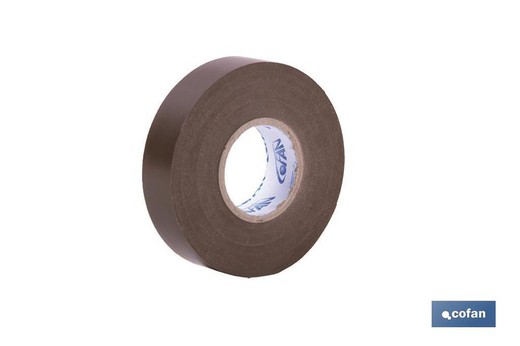 Roll Of Brown Insulating Tape 20Mts.