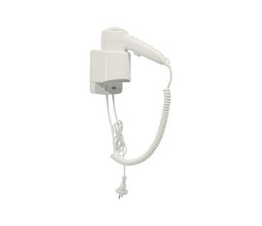 White ABS manual hair dryer SC0020