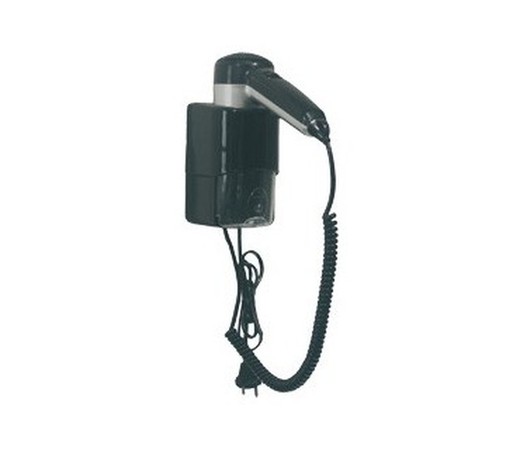 Manual hair dryer ABS Black SC0030CS Mediclinics