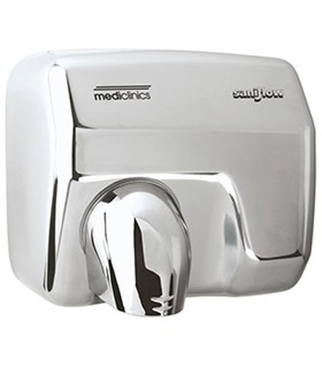 Sèche-mains automatique saniflow Acier inoxydable AISI 304 Bright E05AC Mediclinics