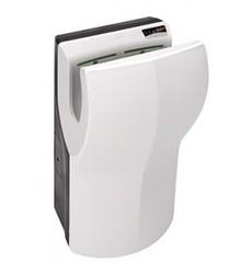 Asciugamani elettrico automatico Dualflow Mediclinics M-14A in ABS bianco