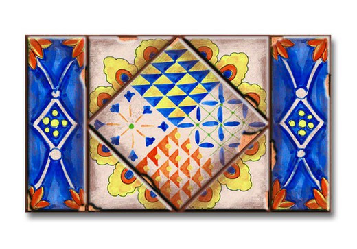 Tabica Alhambra 24,4 x 11,9 x 1,4 cm