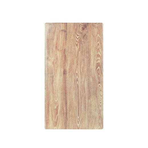 Schneidebrett aus Bambus-Melamin. Maße: 0,5 cm x 17,5 cm x 32,5 cm. Material: Bambusfaser. Nettogewicht: 415 g.