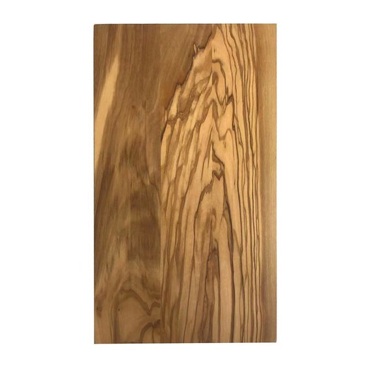 Deska do krojenia Wymiary: 1,5 cm x 15 cm x 30 cm Materiał: drewno oliwne Waga netto: 625 gr.