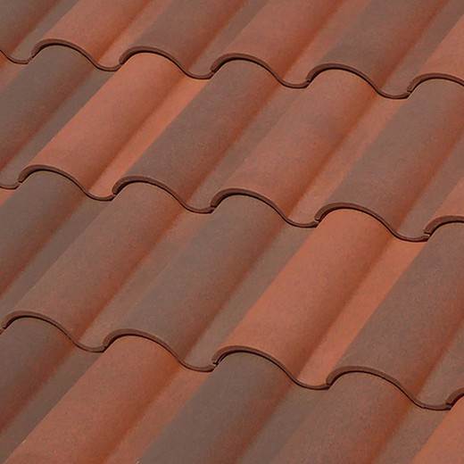 Ceramic roof tile TB-10 Tech Nature fosca Tejas Borja