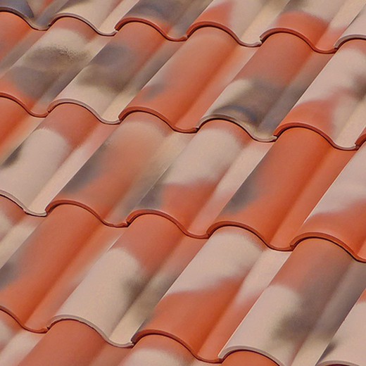 Ceramic Roof Tile Tb 10 Tech Nature Manoir Tejas Borja — Azulejossola 1168