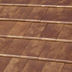 Teja plana Flat-10 Tokyo Copper Tejas Borja