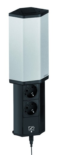 V-Port nätverkskontakt + 1 usb