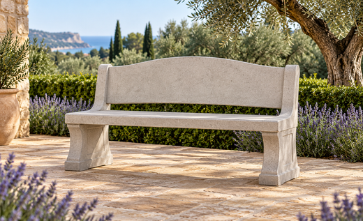 panchine in cemento