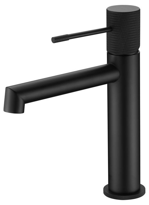 Grifería lavabo negra