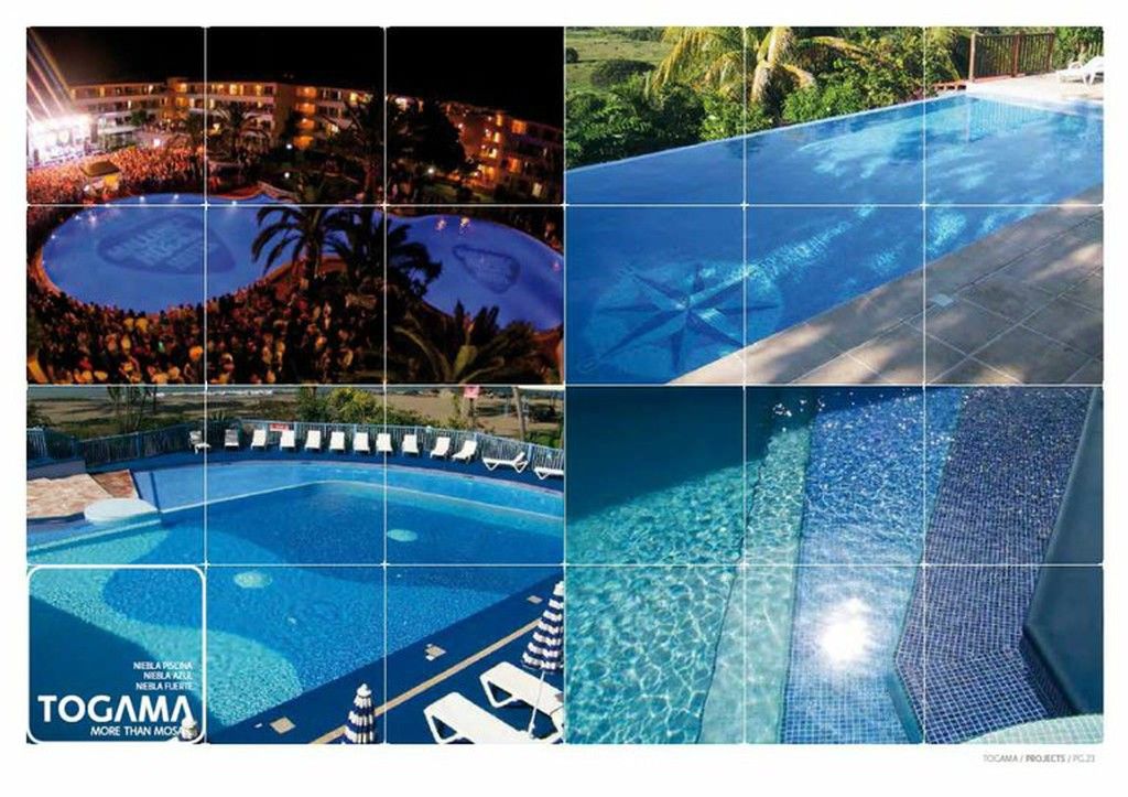 Catálogo de gresites para piscinas — Azulejos Solá