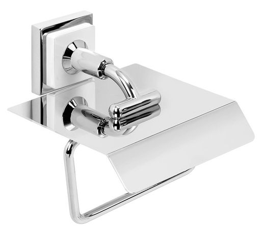 Toalettpappershållare med lock