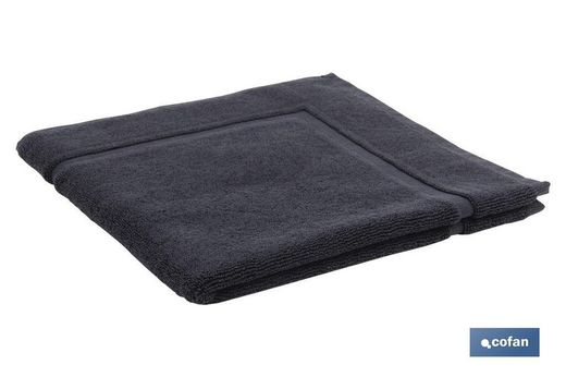 Schwarze Badematte Gr.1000 Bright Modell 60X60Cm