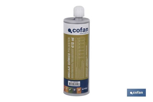 Kemiskt ankare Polyester S / Styren 410Ml