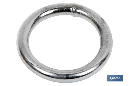 Gelaste ring M-8X80