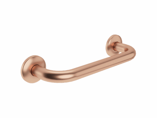 Brushed Rose Gold Shower Handle 32cm x 9.5cm x 5.5cm Medimex