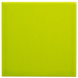 Azulejo 10x10 color Pistacho brillo 100 piezas 1,00 m2/Caja Complementto