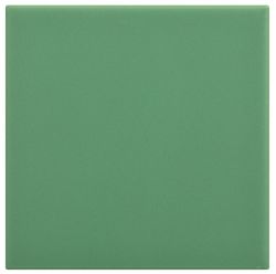 Azulejo 10x10 color Matt Green 100 piezas 1,00 m2/Caja Complementto