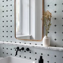 Azulejo Adhesivo Betera Blanco 19,69 cm x 19,69 cm The Smarttiles