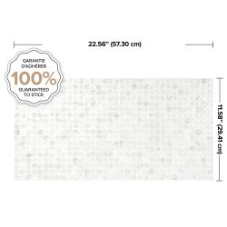 Piastrella adesiva Minimo Marble Block 57,35 cm x 29,41 cm The Smarttiles