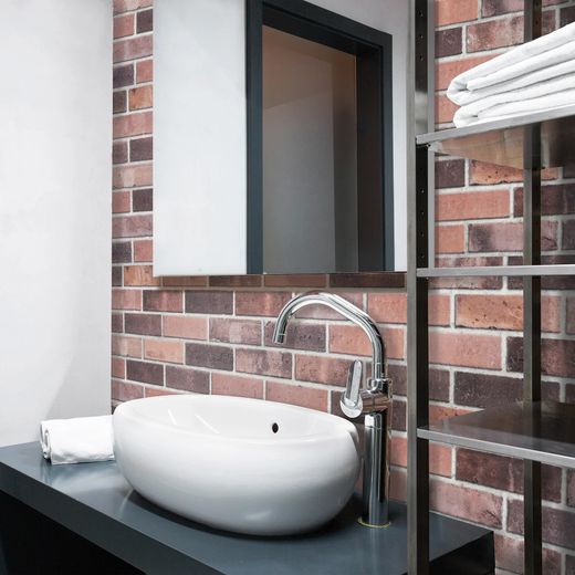 Brick Porto Klebefliese 54,05 cm x 27,58 cm Die Smarttiles